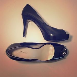 Nine West Black Stiletto Pumps